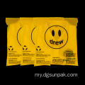 Plastique Matte စိတ်ကြိုက်အထုပ် Ziplock စျေးဝယ်အိတ်
